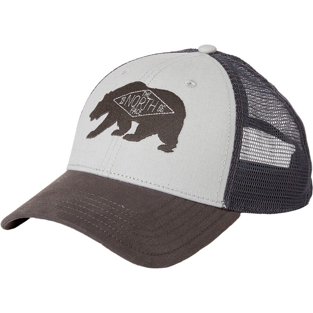 NWT North Face gray patches trucker hat